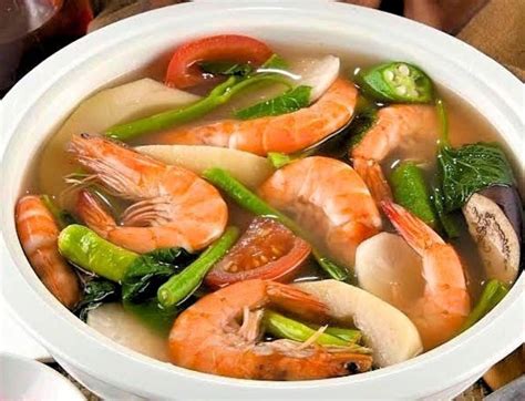  Sinigang na Hipon，酸辣鮮香的蝦湯大餐！